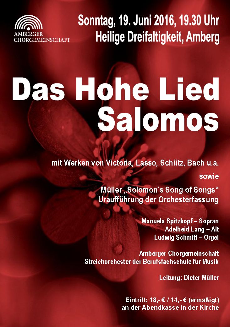 Das Hohe Lied Salomos&nbsp;(19.06.2016)