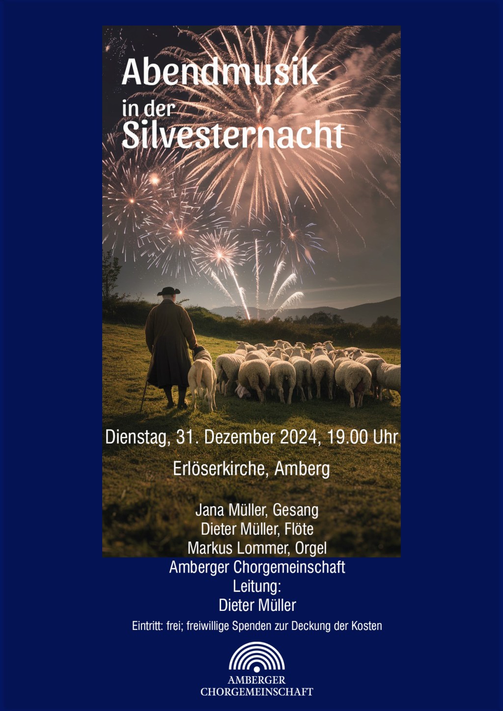 Einladung: Abendmusik in der&nbsp;Silvesternacht