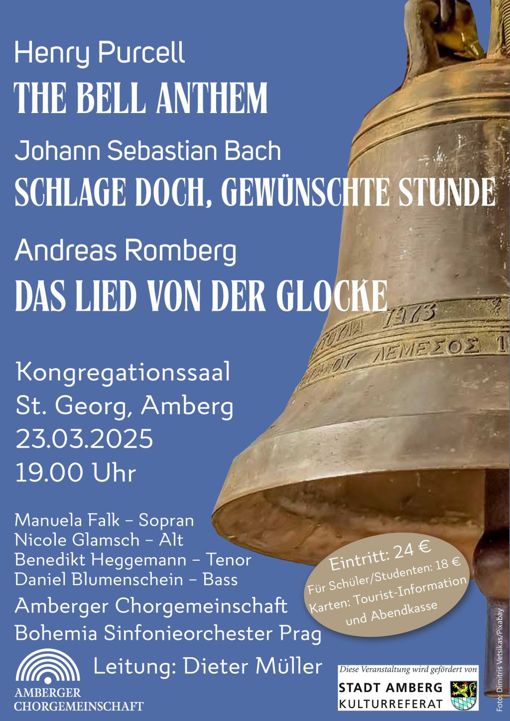 Konzerteinladung: „Das Lied von der&nbsp;Glocke“