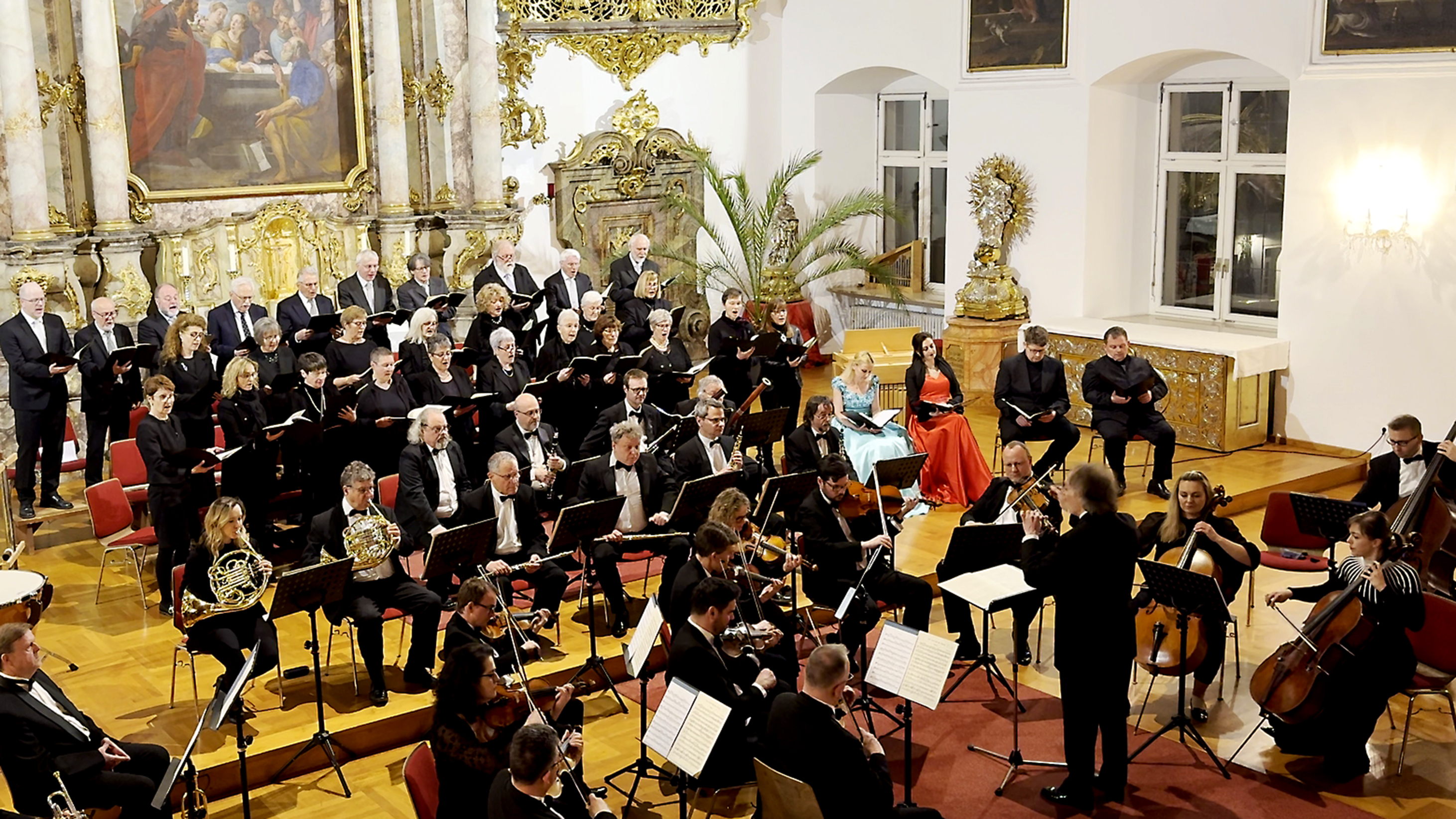 Amberger Chorgemeinschaft im Kongregationssaal, Amberg, mit Orchester und Solisten