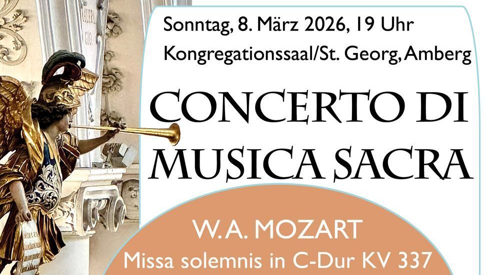 Ankündigung: Concerto di musica&nbsp;sacra